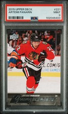 2015-16 Upper Deck Artemi Panarin #221 PSA 9