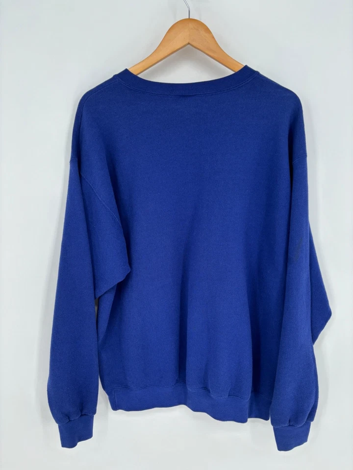 Sudadera polar vintage Disney Little Mermaid Crew, talla mediana, excelente estado Foto 2 de 4