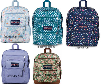 New JanSport Big Student 17.5'' Backpack :Choose Color