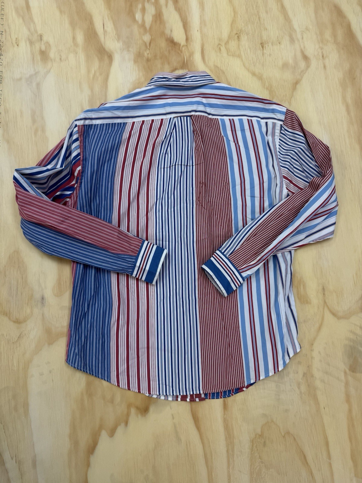 Façonnable Men’s M Multi Colored Patch Multi Stri… - image 5