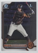 2022 Bowman Chrome Prospects Diego Velasquez #BCP-110 10ld