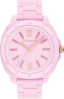 COACH Women's KITT Watch with Pink Dial and Ceramic Strap