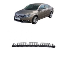 Befestigungsleiste hinten für VW Passat B7 Limousine 2010-2014 Stoßstange Träger