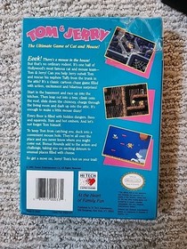 Tom & Jerry: The Ultimate Game of Cat and Mouse Tom And Jerry NES Nintendo CIB 