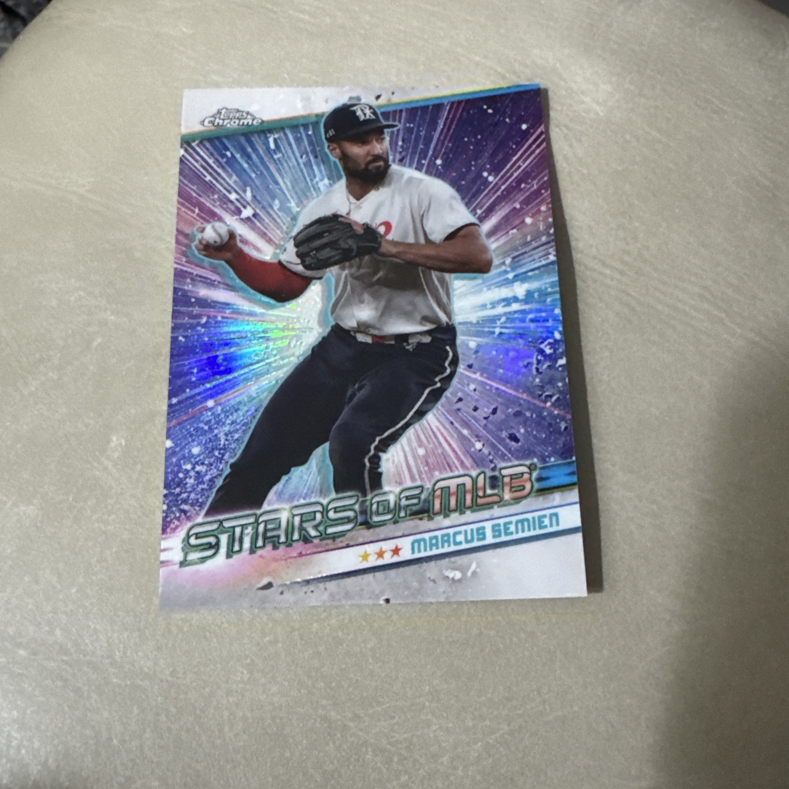 2024 Topps Update Stars of MLB Chrome Marcus Semien #CSMLB-70 - Texas Rangers