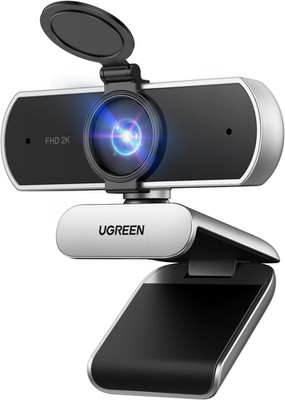 UGREEN 2K Webcam for PC Ultra HD 1080P Computer Webcam with Microphone, PC Camer