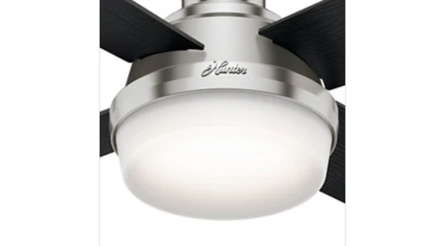 Hunter Fans - Dempsey 44 Inch Low Profile Ceiling Fan with LED Light Kit and - Picture 4 of 4