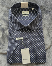 Eterna Comfort Fit Kurzarmhemd Gr. 48 3XL Bla...