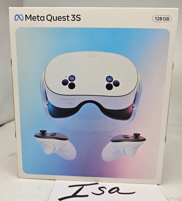 New Meta Quest 3S 128GB Standalone All-in-One VR Headset MC-1204060-03