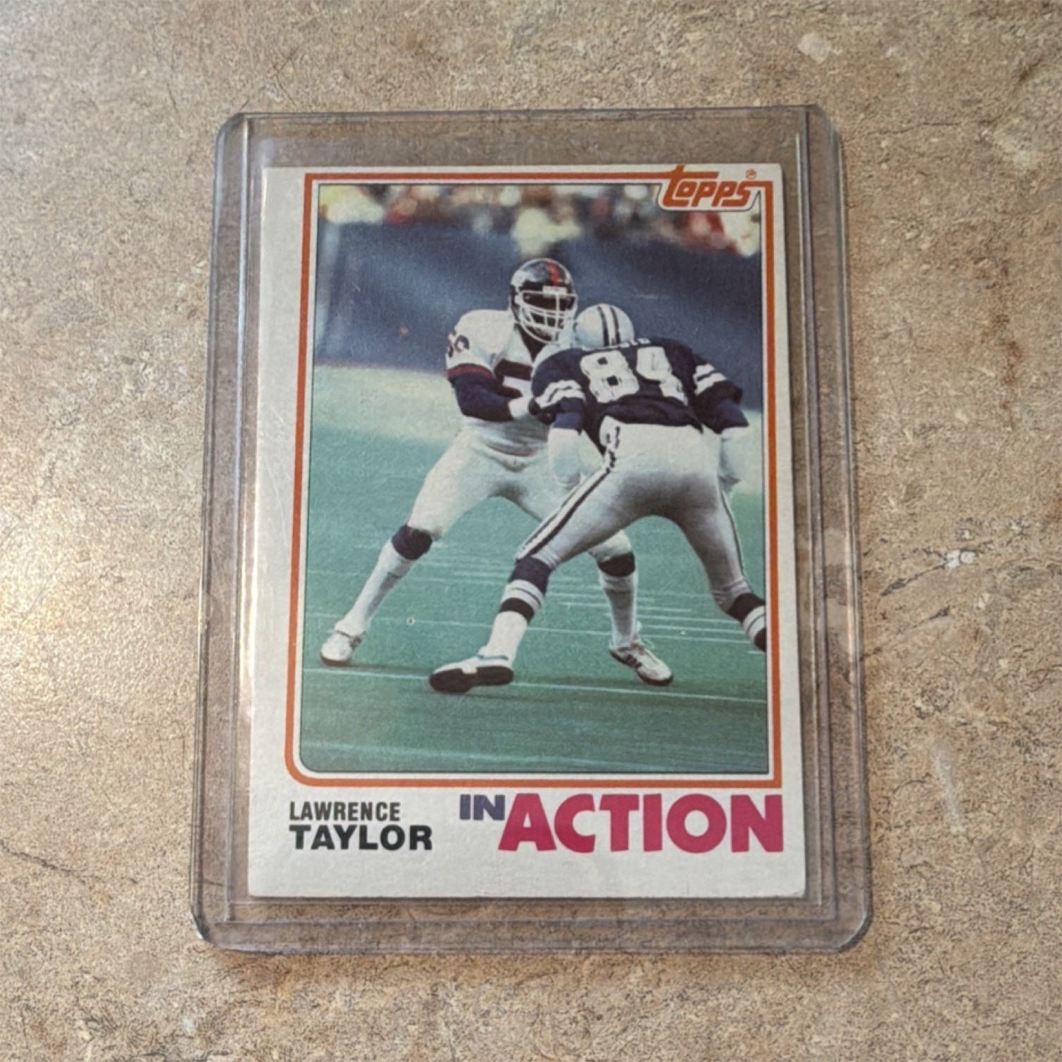 Topps 1982 In Action Lawrence Taylor Rookie #435 New York Giants NFL