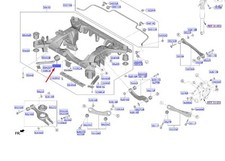 KIA EV6 CV Rear Crossmember Motor Mounting Front Bracket 217E0GI000 NEW GENUINE