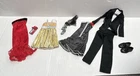 VTG pullip/Barbie/Ken Fancy Doll Clothing/accessories 7 pc. Lot