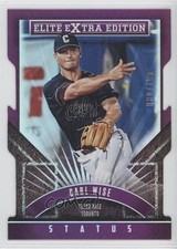 2015 Panini Elite Extra Edition Status Purple Die-Cut 80/150 Carl Wise #123 0w6