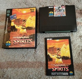 SNK Neo Geo AES NEO-0 Console Complete Set Black Tested Used With Box & Software