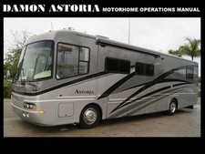 DAMON ASTORIA MOTORHOME MANUALs 485pg MotorCoach RV Service Maintenance & Repair