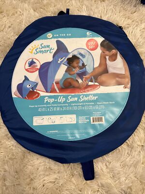 Sun Smart Pop Up 2 In 1 Shelter And Pool In Blue Yellownull