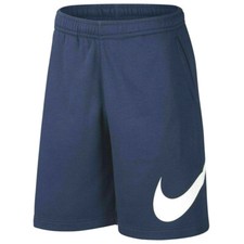Authentic Nike Sportswear Club Fleece Shorts / NAVY / Pocket / NWT /Reg 50