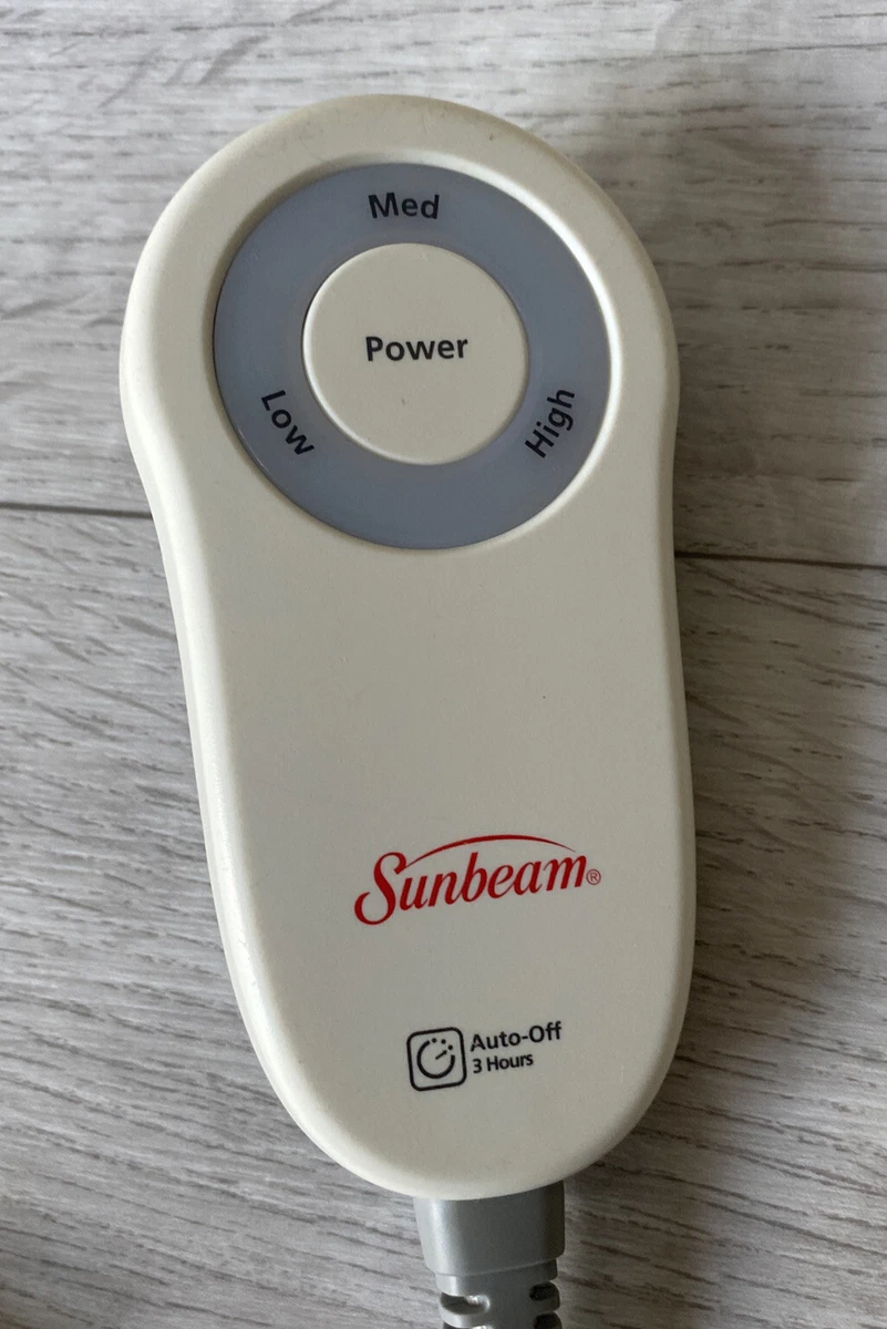 Sunbeam Style M85AP 3-Prong Electric Heated Blanket Control Controller  Tested | eBay
