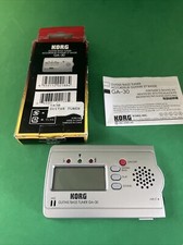 KORG GA-30 Guitar Bass Tuner Electric Input Tested