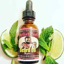 Beard Care Oil by Pugilist Brand -Mojito ( Peppermint & Lime)