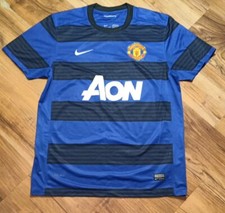 Nike Manchester United 2011/13 Away Futbol/Soccer Jersey • Sz L