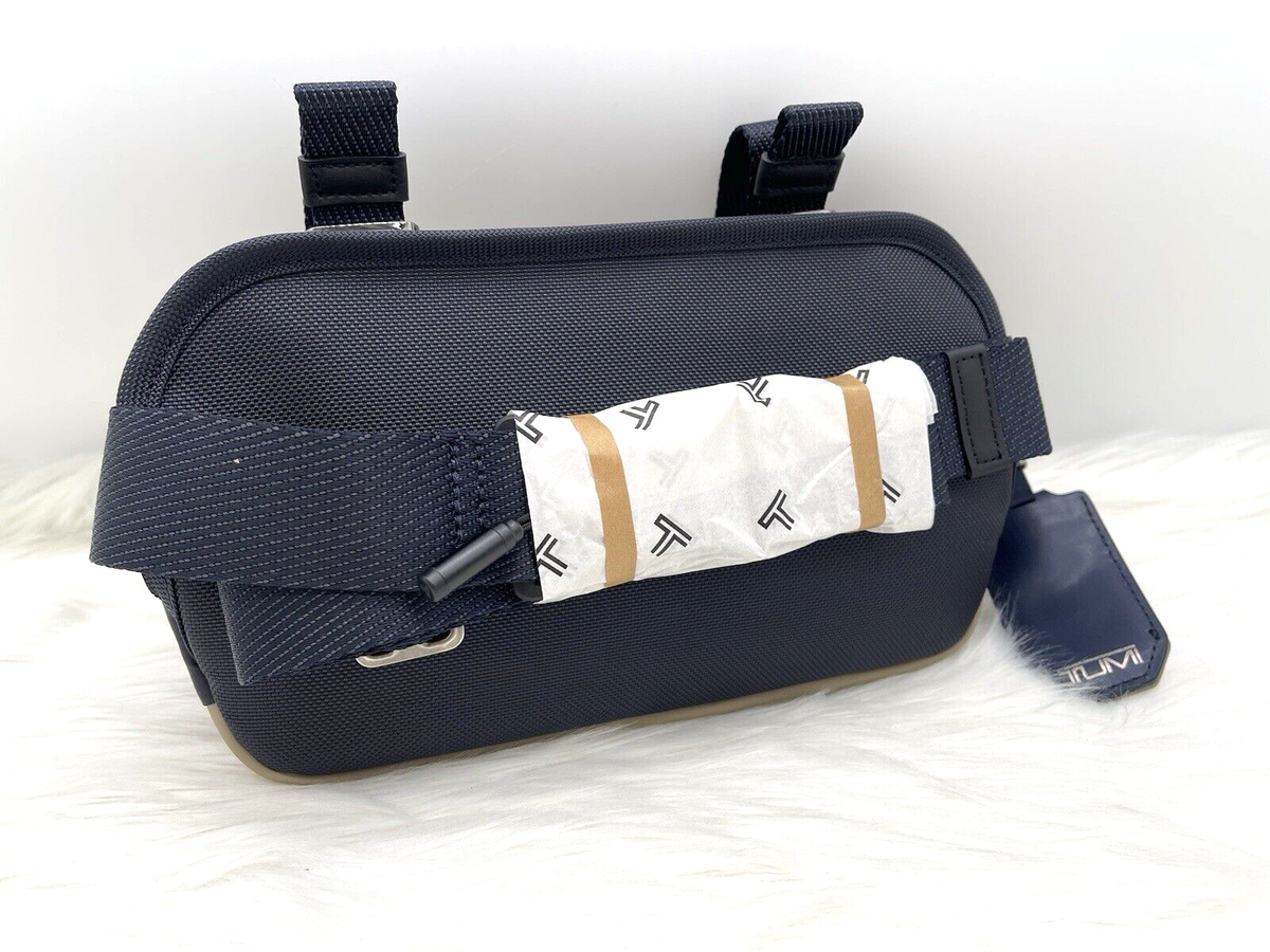 AUTH NWT Tumi Alpha Bravo Peyton Nylon Bike Sling Pack Bag