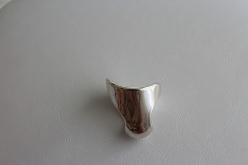 Anello enorme BAT AMI NUOVO SENZA ETICHETTE made in Israel argento sterling 925 elettroforma misura 8 - Foto 4 di 10
