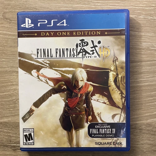 Final Fantasy Type-0 HD -- Day One Edition (Sony PlayStation 4, 2015)