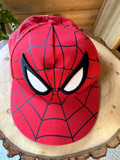 Marvel Comics Ultimate Spiderman RED Youth Boys Hat Cap Adjustable OSFM