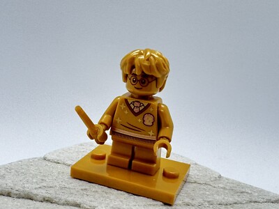 LEGO  Minifigur Harry Potter  76386 Harry goldene Jubiläumsfigur - NEU hp284