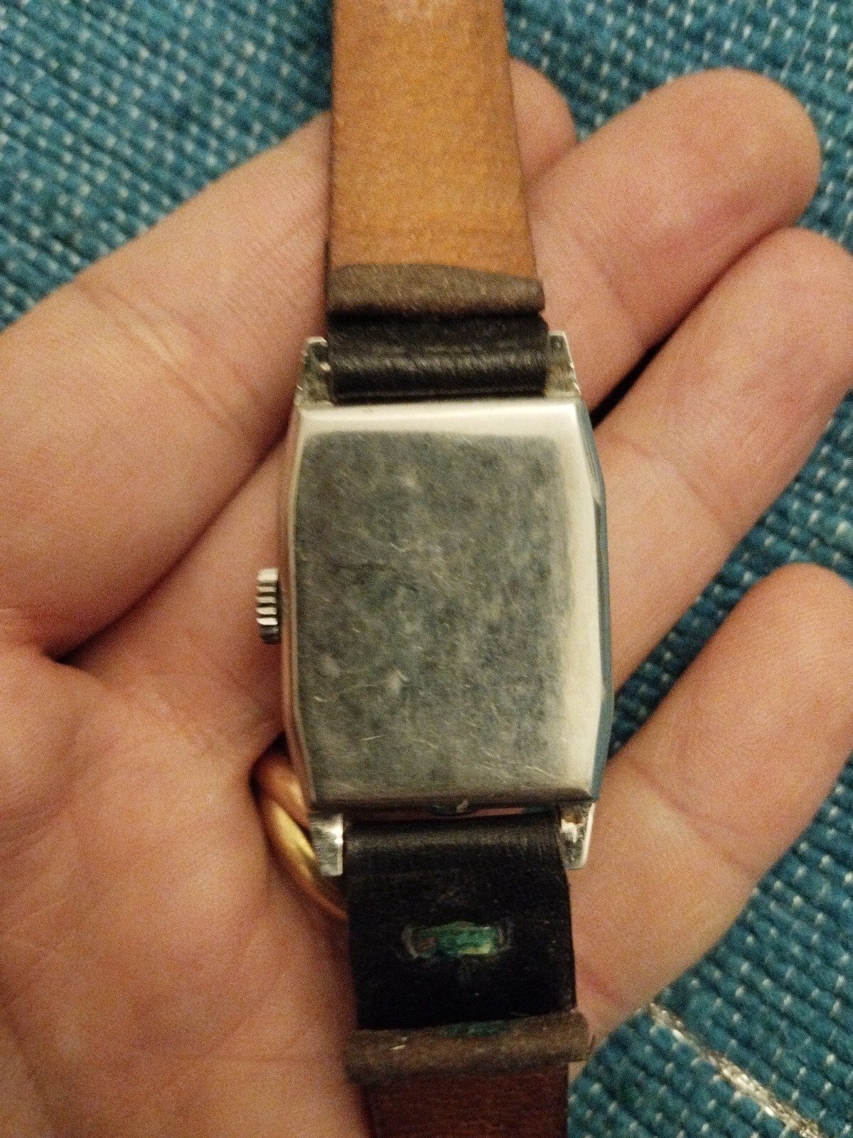 Longines Art Deco Rectangular Mechanical Watch Vi… - image 7