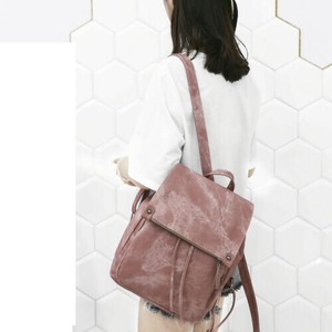 korean leather backpack