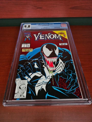 Venom: Lethal Protector #1 1993 Red Foil Cover Marvel Comics CGC 9.8 GRADED