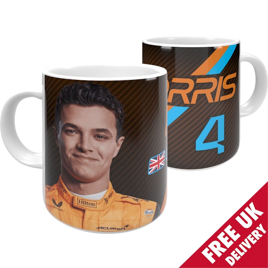 Norris Mug F1 - 11 oz capacity - Gift Souvenir