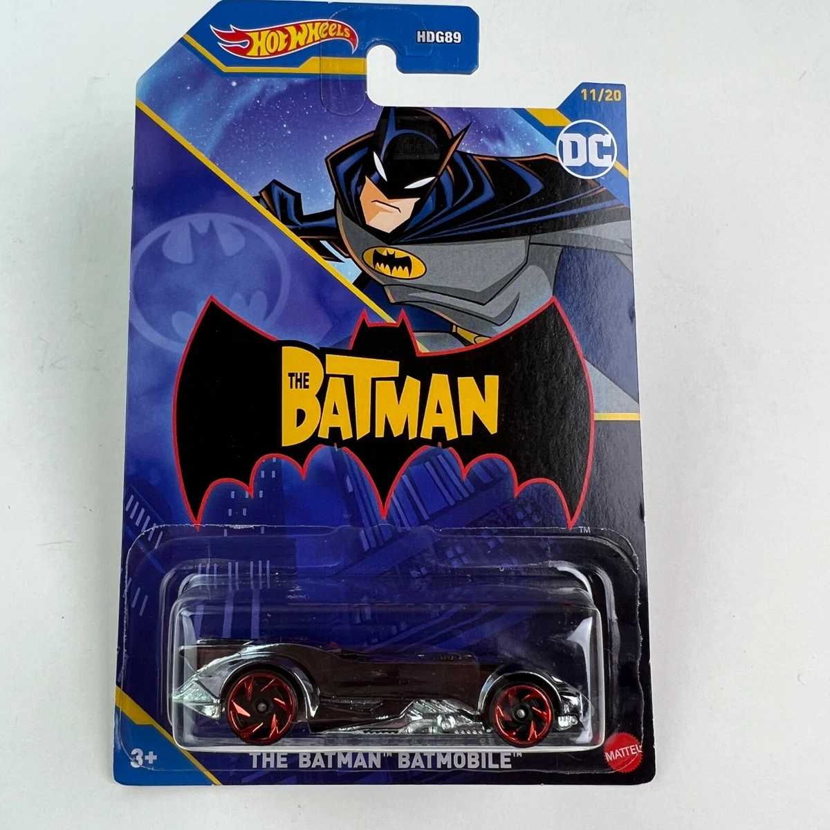 Hot Wheels 2023 DC The Batman Batmobile Chrome 11/20 1:64 Diecast Car HDG89