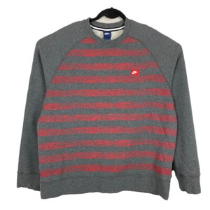 nike striped sweater