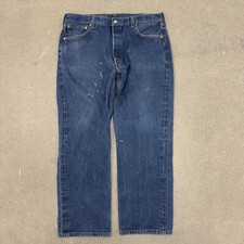 Vintage Levis 501 Jeans Mens Size 38 Straight Leg MADE IN USA Bb3