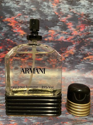ARMANI Eau Pour Homme 3.4 Oz / 100 ml EDT Cologne SPRAY COSMAIR Vintage RARE | eBay ARMANI Eau Pour Homme 3.4 Oz / 100 ml EDT Cologne SPRAY COSMAIR Vintage RARE | eBay