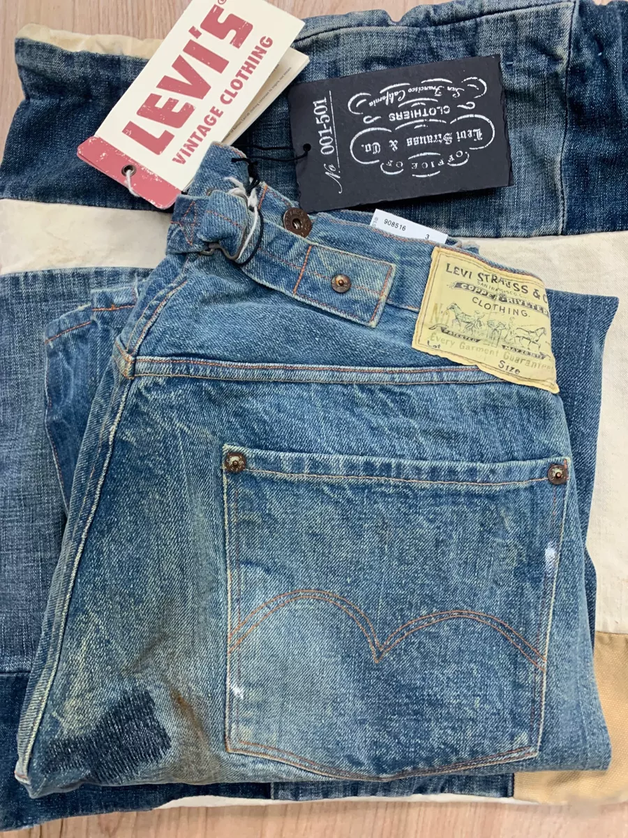 Levi's Vintage Clothing LVC Vault Piece 1915 201 Jean # 206 Style 602009003