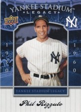 2008 UD Yankee Stadium Legacy Box Set #21 Phil Rizzuto