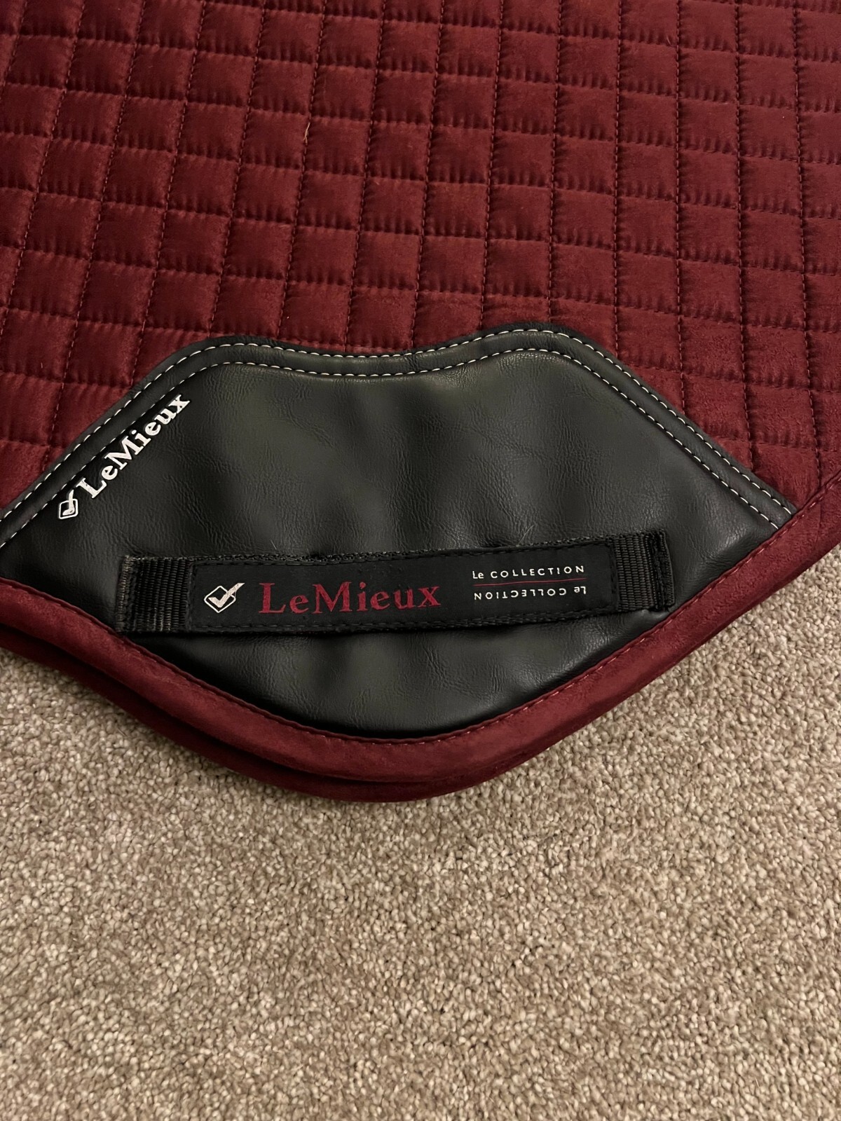 LEMIEUX PRO SPORT CLOSE CONTACT SADDLE PAD RIOJA LARGE eBay