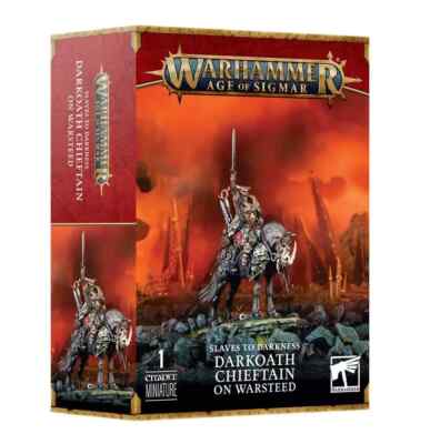 Warhammer Age of Sigmar Slaves to Darkness Darkoath Cheiftain on Warsteed NIB