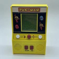 PAC-MAN GAME, Namco Bandai Pac-Man Mini Handheld Arcade Game #09521 Basic Fun