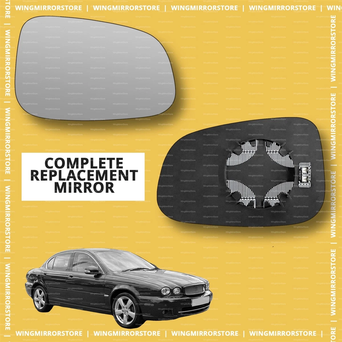 Jaguar x type wing mirror replacement deals