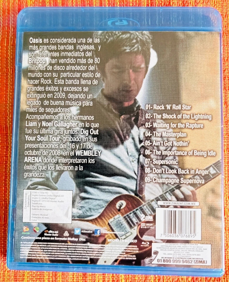 Oasis - Live At Wembley 2008 Blu-ray - Image 2 of 2