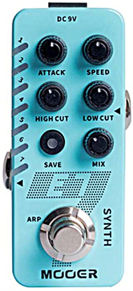 MOOER E7 SYNTH ギターエフェクター Mooer E7 Polyphonic Guitar MOOER E7 SYNTH ギターエフェクター Mooer E7 Polyphonic Guitar