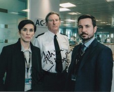 MCCLURE DUNBAR signed Autogramm 20x25cm LINE OF DUTY in Person autograph COA