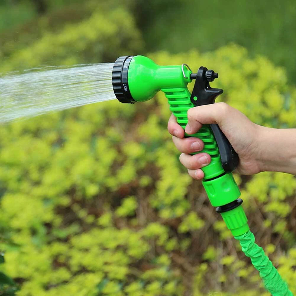 Easy Storage Car Wash Watering Hose Pipe Reel Spray Set Home Garden Yard