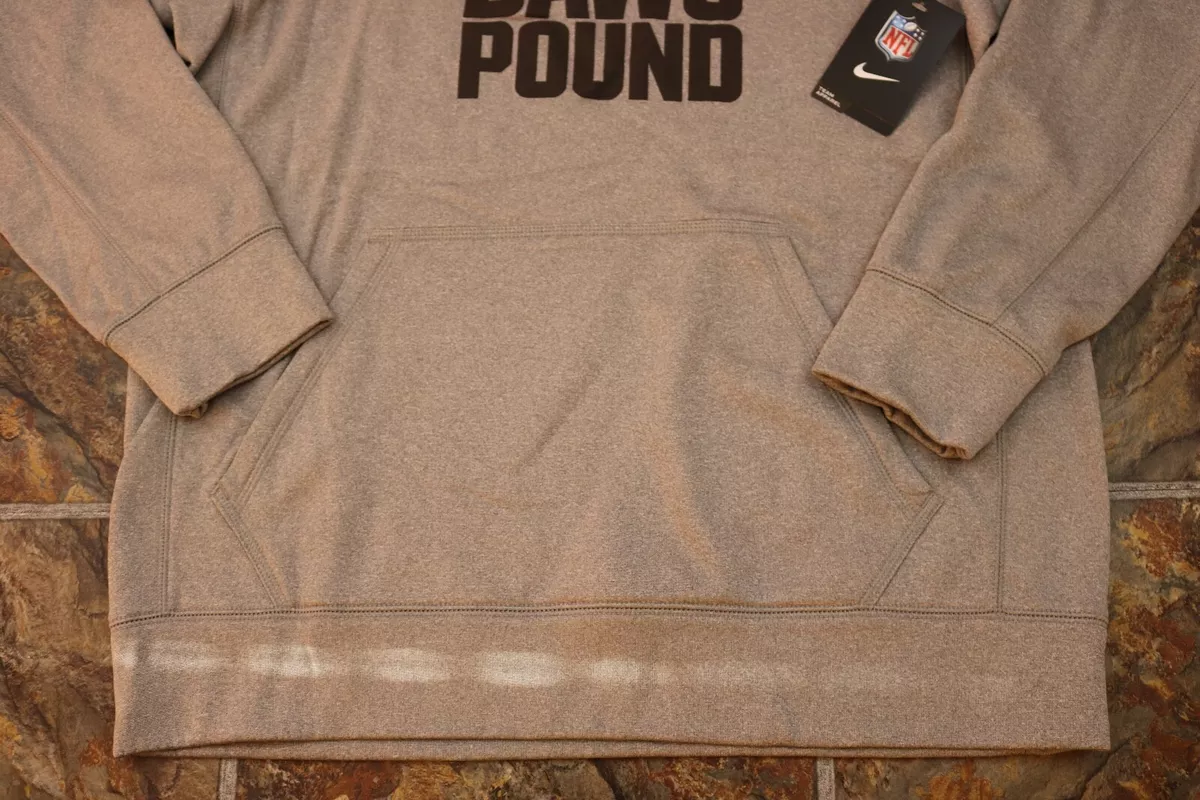 Rare Nike Dog Pound Cleveland Browns Team Locker Room Hoodie Sweatshirt Sz M