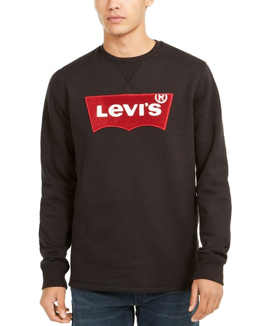 levi's sweatshirt black